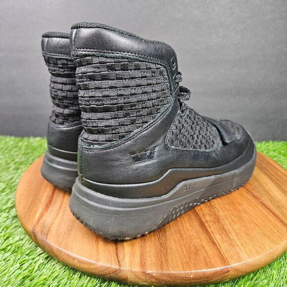 Supra Theory Shoes Mens Size 7 Triple Black Casual Sneakers High Top 05904 001 main image 9